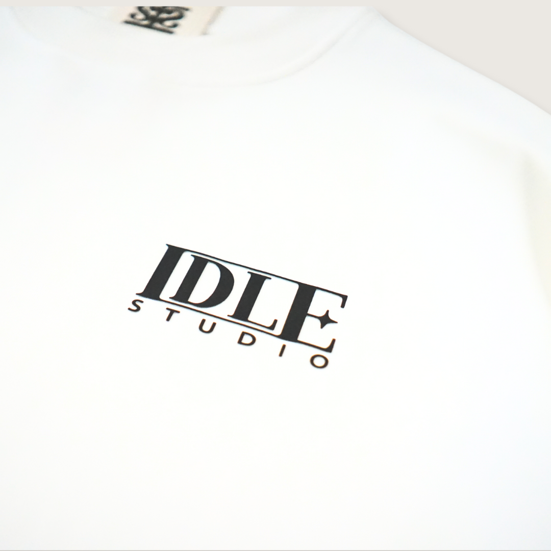 Idle Oversized T-Shirt - Smoke Grey