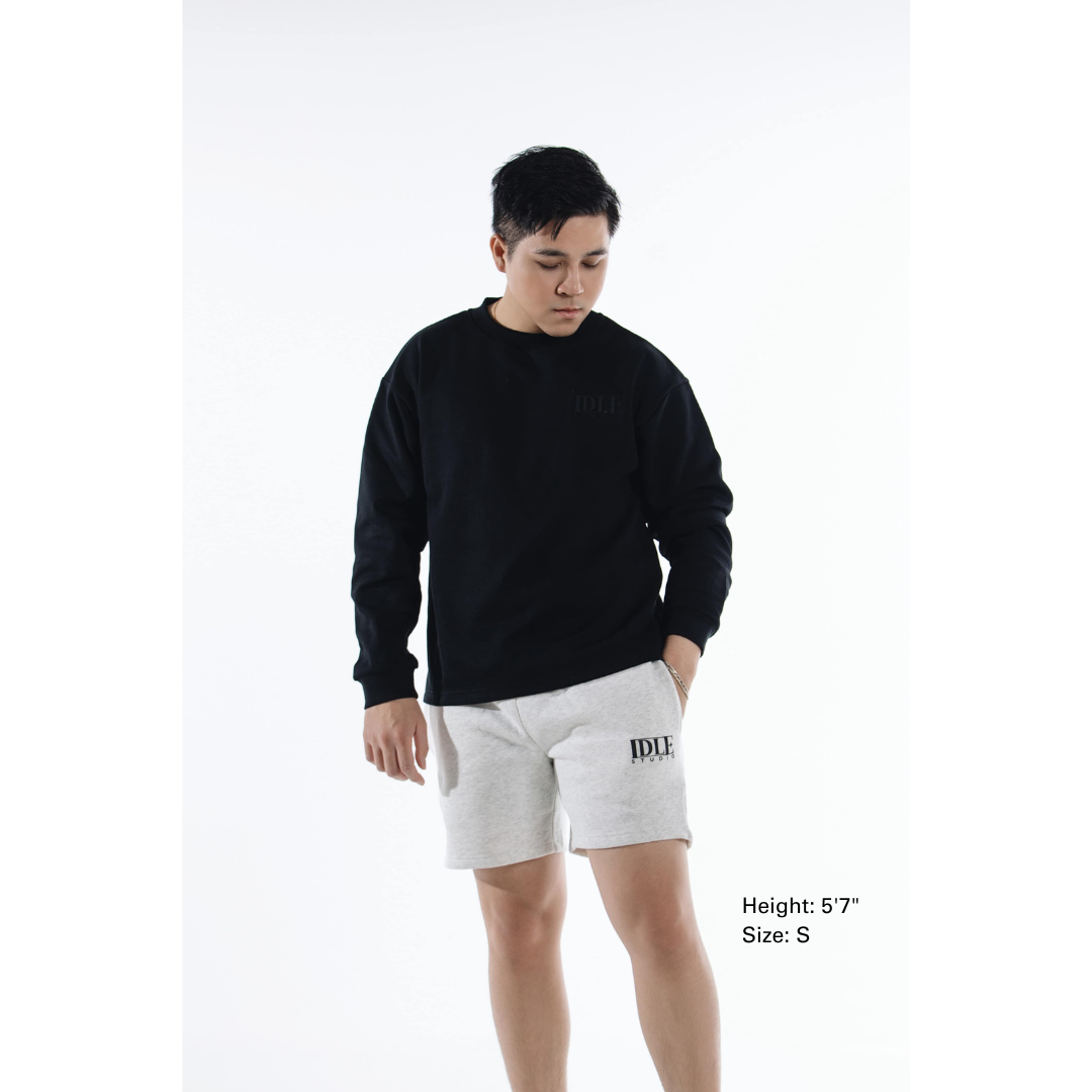 Idle Fleece Shorts - Smoke Grey