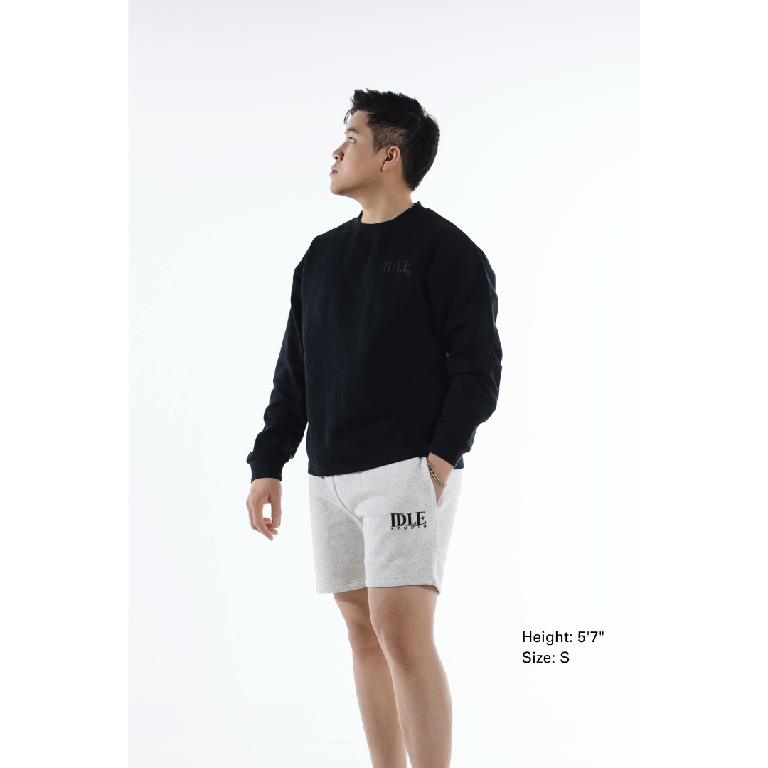 Idle Fleece Shorts - Smoke Grey