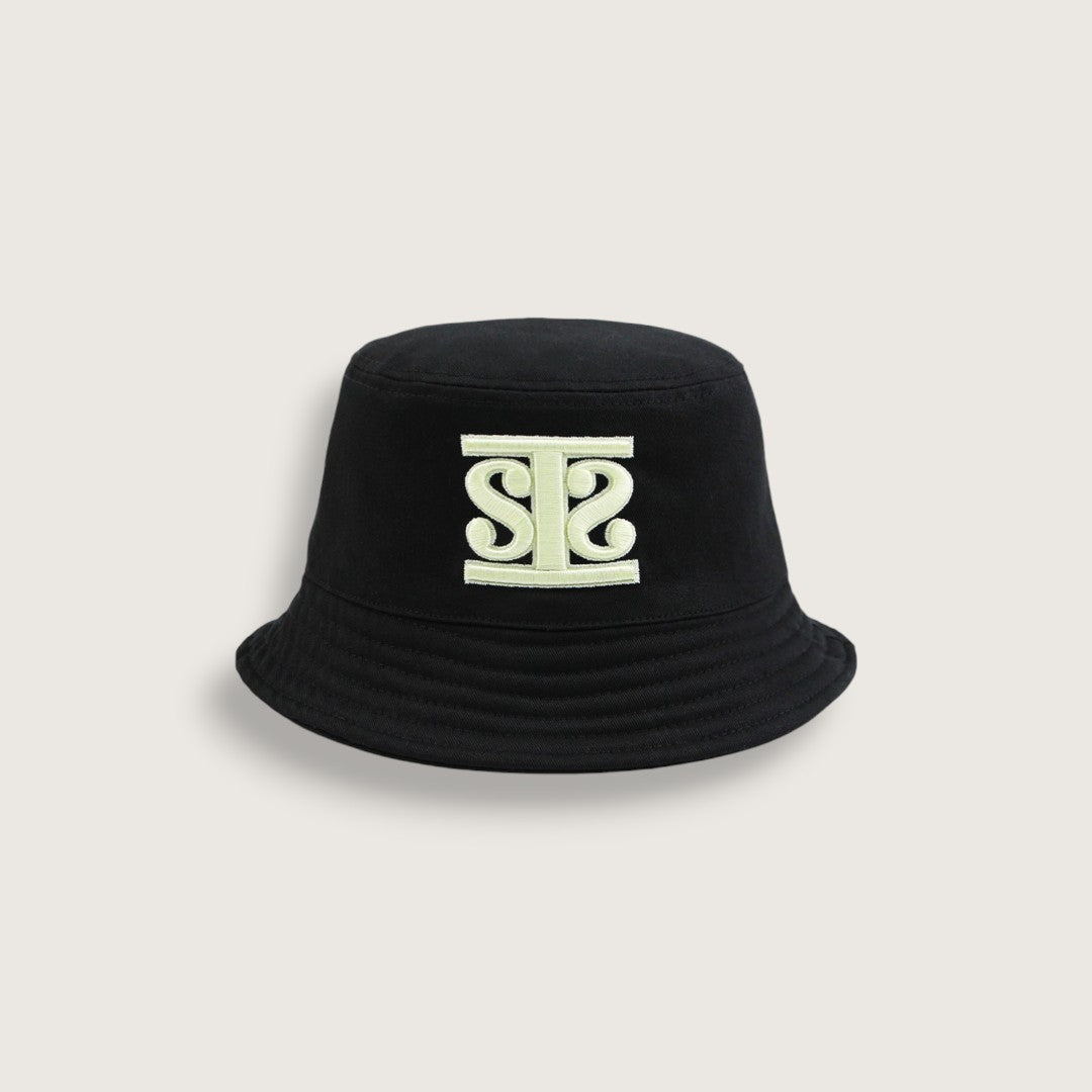 Idle Signature Bucket Hat - Black