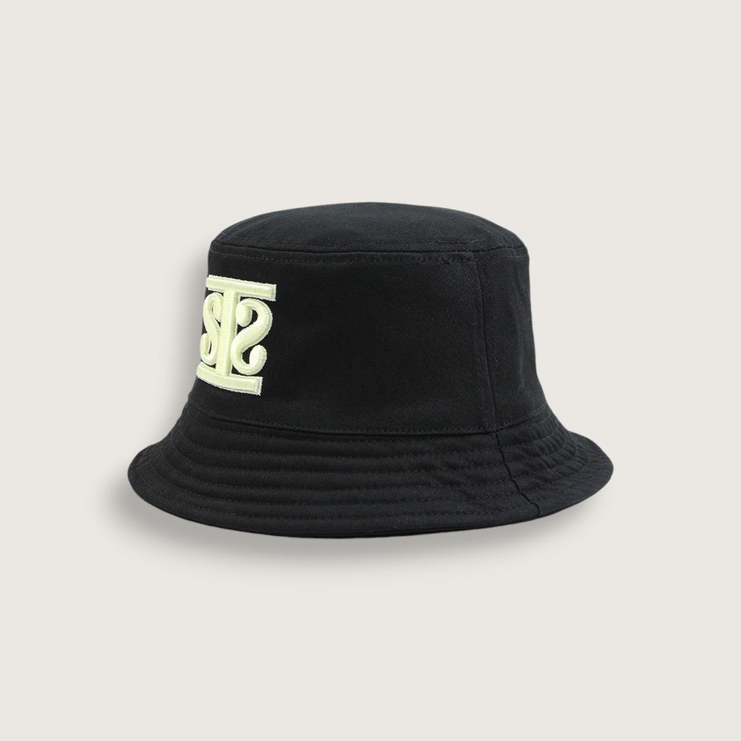 Idle Signature Bucket Hat - Black