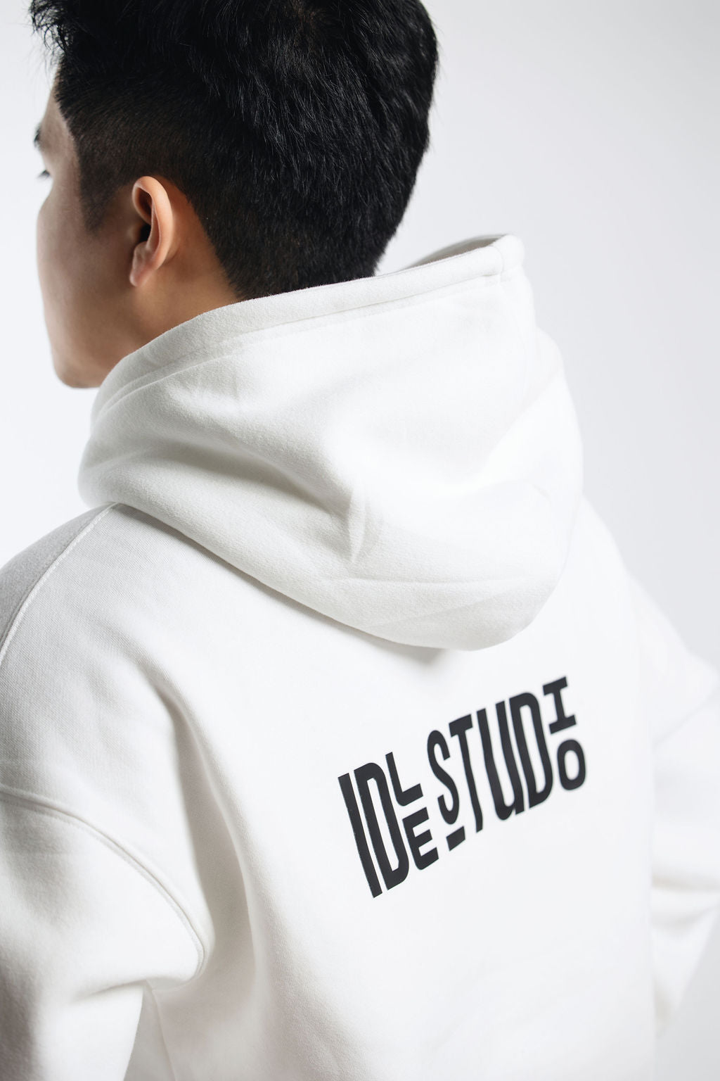 Idle Oversized Hoodie - Ivory White