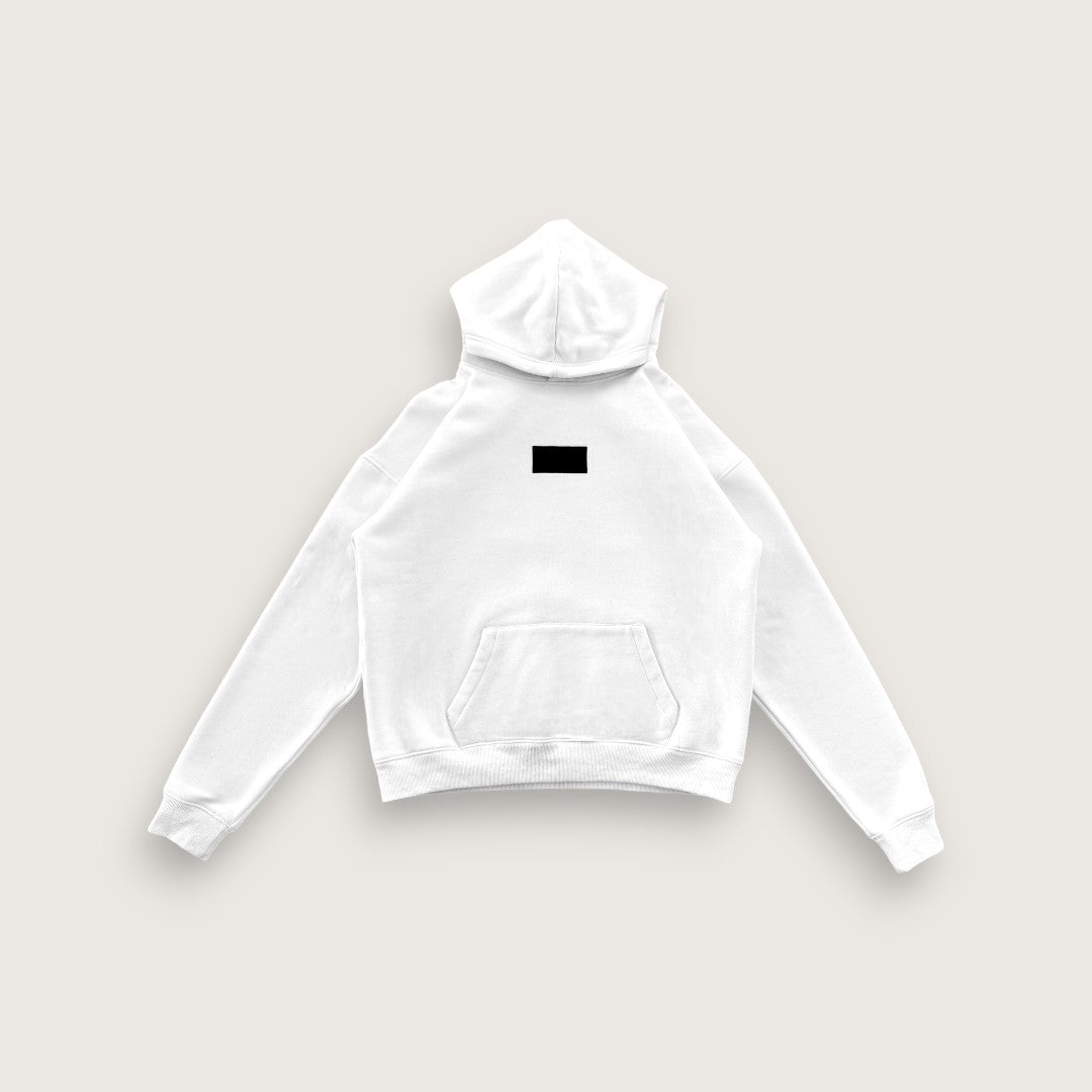 Idle Oversized Hoodie - Ivory White