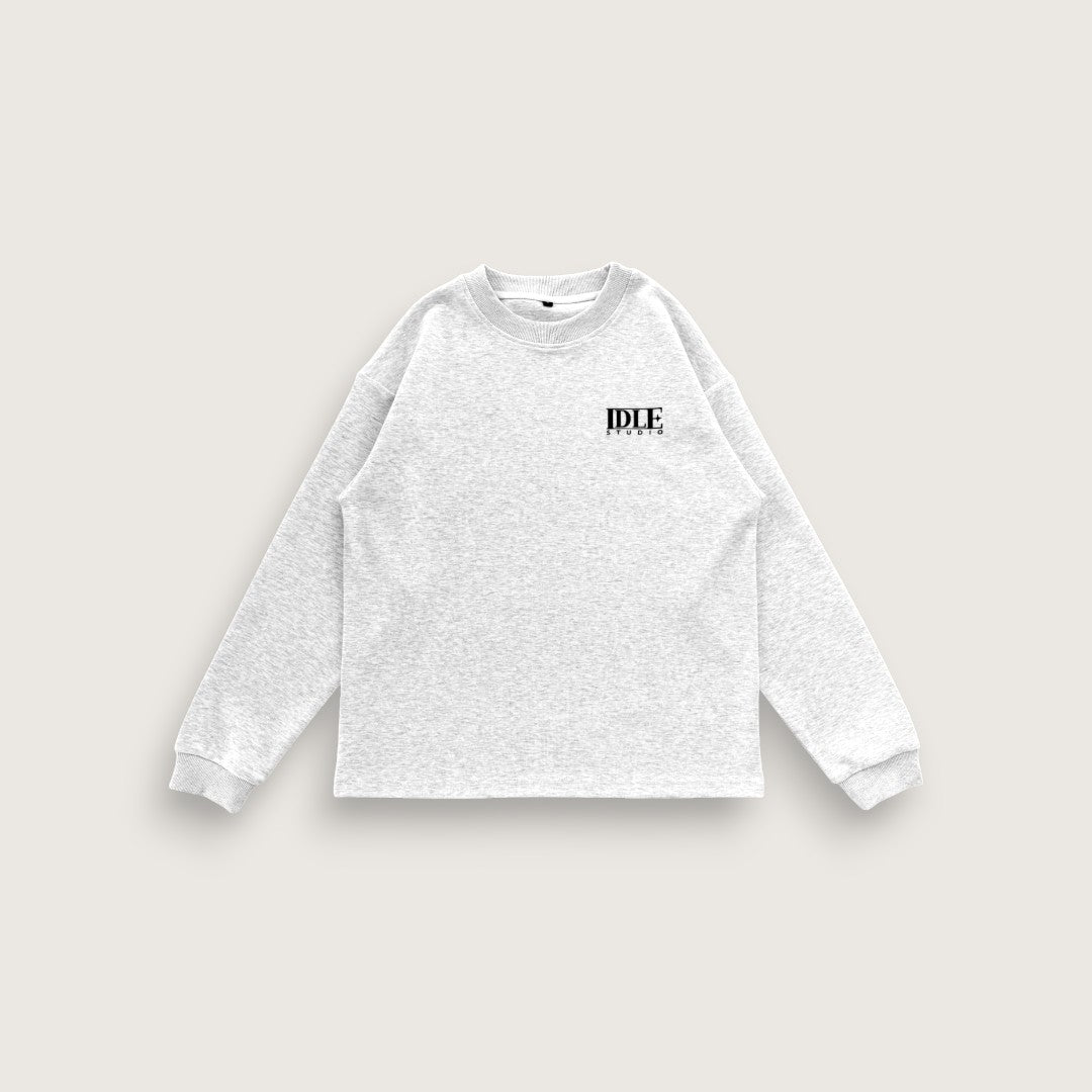 Idle Long Sleeve T-Shirt - Smoke Grey