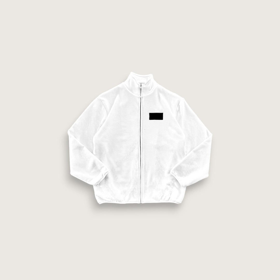 Idle Micro-Fleece Sherpa Jacket - Ivory White