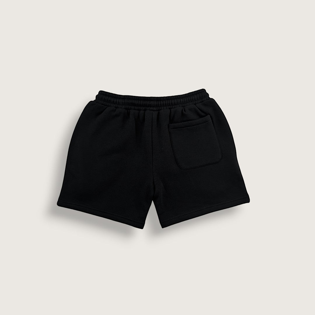 Idle Fleece Shorts - Jet Black